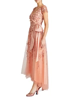 Florian Embellished Taffeta Gown