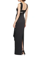 Cressida Halter Column Gown