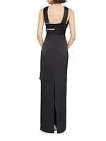 Cressida Halter Column Gown