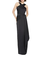 Cressida Halter Column Gown