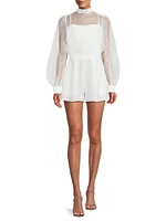 Rosalie Long-Sleeve Romper