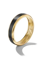 Beveled Band Ring 18K Gold