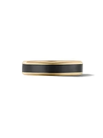 Beveled Band Ring 18K Gold