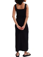 The Long Body Maternity Maxi Tank Dress