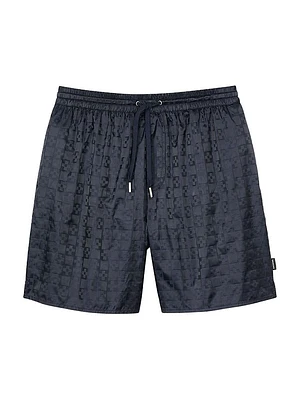 Square Cross Swim Shorts