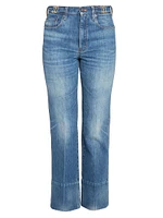 High-Rise Slim Crop Jeans