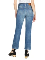 High-Rise Slim Crop Jeans