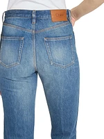 High-Rise Slim Crop Jeans