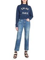 High-Rise Slim Crop Jeans