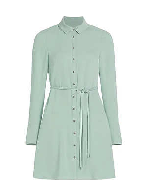 Angie Belted Shirtdress