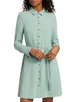 Angie Belted Shirtdress