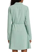 Angie Belted Shirtdress