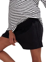 the Asher Under Bump Maternity Short