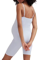 The Body Rib Maternity Unitard Shorts