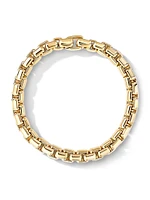 Box Chain Bracelet 18K Yellow Gold