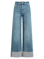 James High-Rise Wide-Leg Jeans