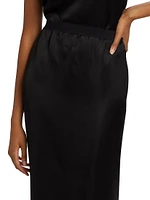 Slip Midi-Skirt