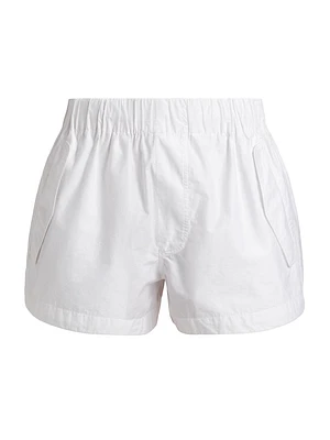 Beach Cotton-Blend Boxer Shorts