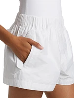 Beach Cotton-Blend Boxer Shorts