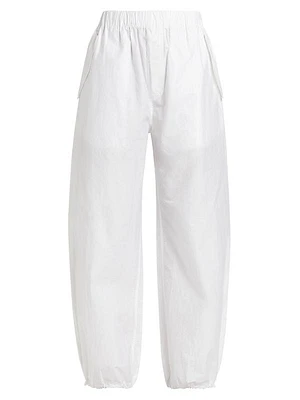 Beach Cotton-Blend Pants