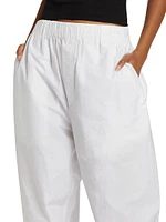 Beach Cotton-Blend Pants