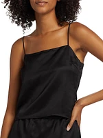 Satin Squareneck Cami