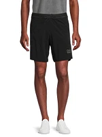 Logo Drawstring Sport Shorts