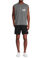 Logo Drawstring Sport Shorts