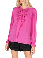 Bowery Sara Ruffled Blouse