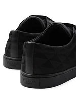 Leather and Re-Nylon Sneakers