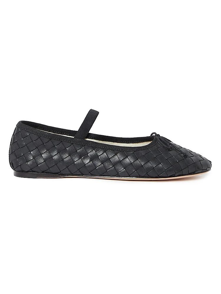 Leonie Leather Ballet Flats