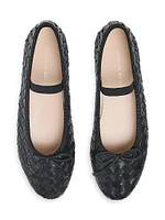 Leonie Leather Ballet Flats