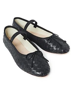 Leonie Leather Ballet Flats