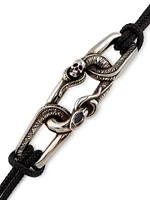 Snake & Skull Friendship Bracelet