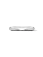 Classic Band Ring 18K White Gold, 3.5MM