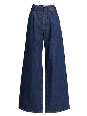 Taylor High-Rise Wide-Leg Jeans