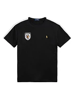 Shield Patch Cotton T-Shirt