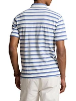 Striped Jersey Polo Shirt