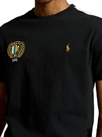 Crest Patch Cotton T-Shirt