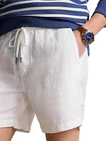 Prepster Linen Shorts