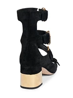 Alize Suede Buckle Sandals