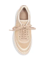 Nama Suede & Leather Low-Top Sneakers