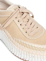 Nama Suede & Leather Low-Top Sneakers