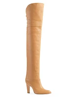 Eve 70MM Leather Over-The-Knee Boots