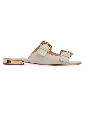 Alize Leather Slides