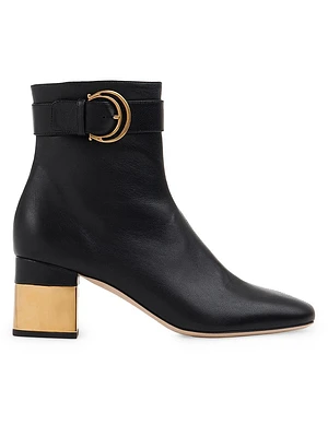 Alize 65MM Leather Ankle Boots