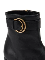 Alize 65MM Leather Ankle Boots