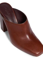 Ambre 105MM Leather Mules