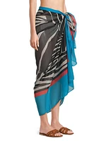 Mosaic Zebra Sarong