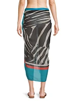 Mosaic Zebra Sarong